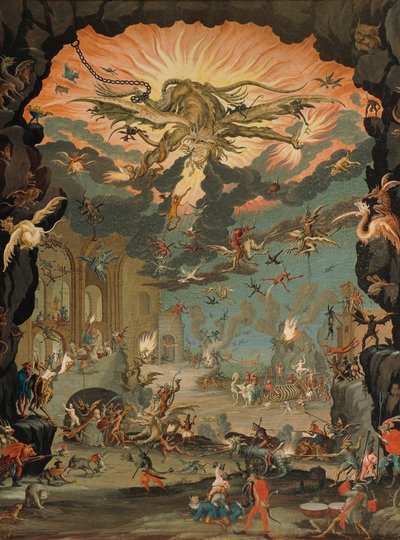Temptation of St Anthony by Jacques Callot