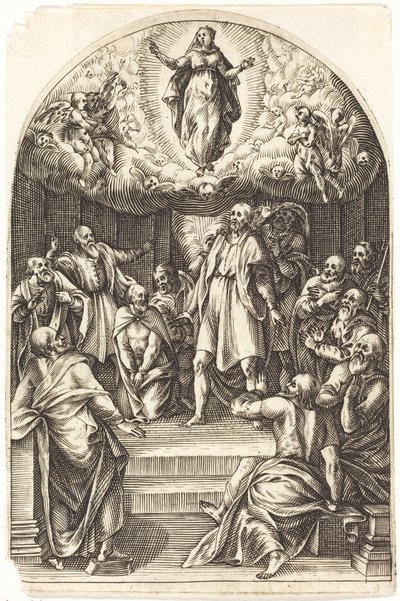 The Assumption by Jacques Callot