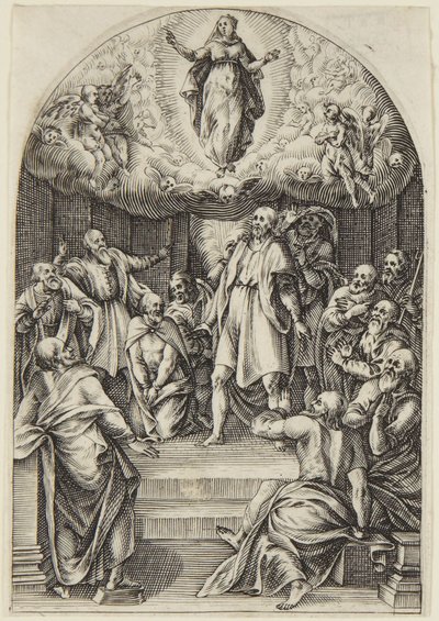 The Assumption by Jacques Callot