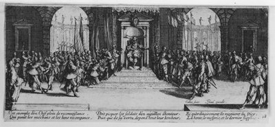 The Awarding of Honours, Plate 18 from 