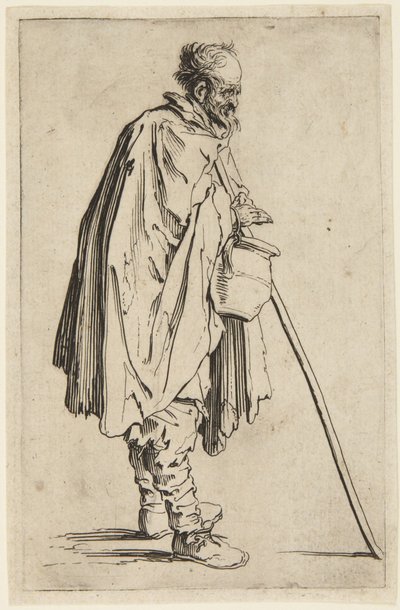 The Beggar with the Foot-Warmer by Jacques Callot