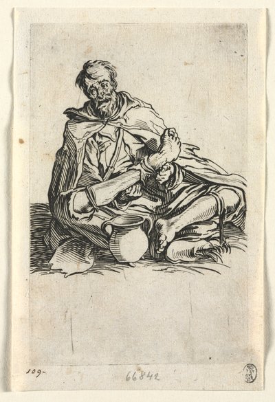 The Beggars: Malingerer by Jacques Callot