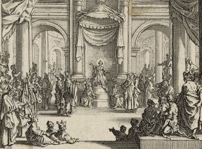The Boy Jesus Among the Doctors, 1635 by Jacques Callot