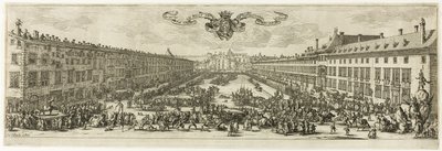 The Carrière, or Rue Neuve, at Nancy (The New Street) by Jacques Callot