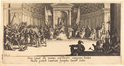 The Condemnation to Death by Jacques Callot
