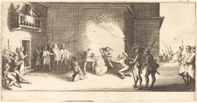 The Crowning with Thorns by Jacques Callot