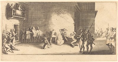 The Crowning with Thorns by Jacques Callot