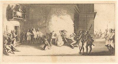 The Crowning with Thorns by Jacques Callot