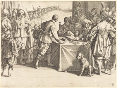 The Hiring of the Troops by Jacques Callot