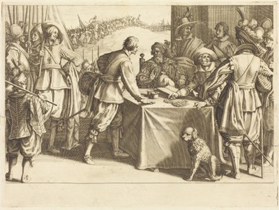 The Hiring of the Troops by Jacques Callot