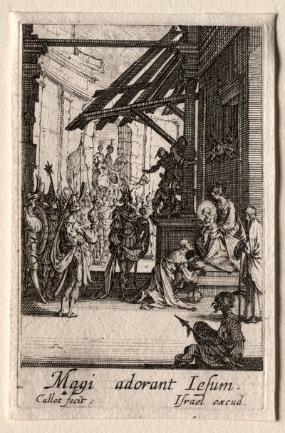 The Life of the Virgin: The Adoration of the Magi by Jacques Callot