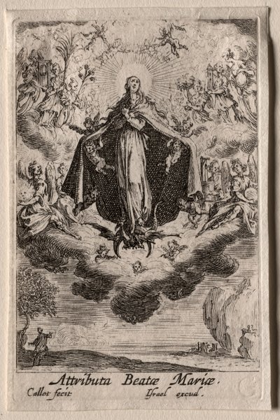 The Life of the Virgin: The Attributes of the Virgin by Jacques Callot