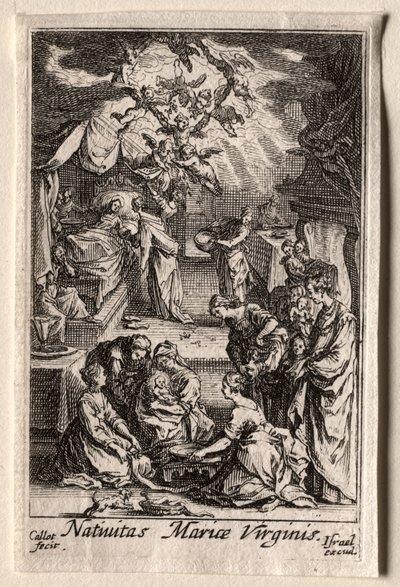 The Birth of the Virgin by Jacques Callot