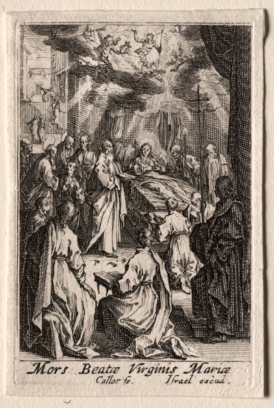 The Life of the Virgin: The Death of the Virgin by Jacques Callot