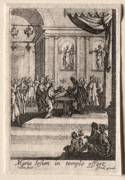 The Presentation of Christ in the Temple by Jacques Callot