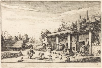 The Little Farm by Jacques Callot