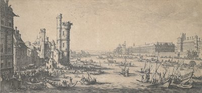 The Louvre by Jacques Callot