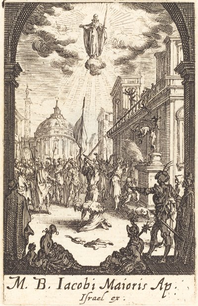 The Martyrdom of Saint James Major by Jacques Callot