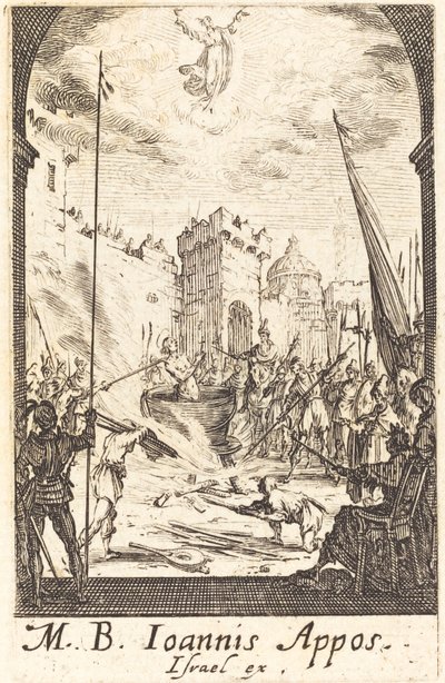 The Martyrdom of Saint John the Evangelist by Jacques Callot