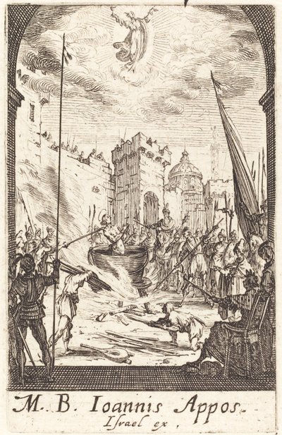 The Martyrdom of Saint John the Evangelist by Jacques Callot
