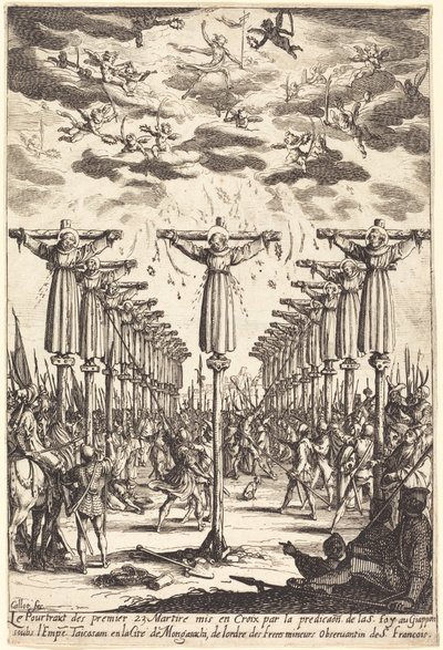 The Martyrs of Japan by Jacques Callot