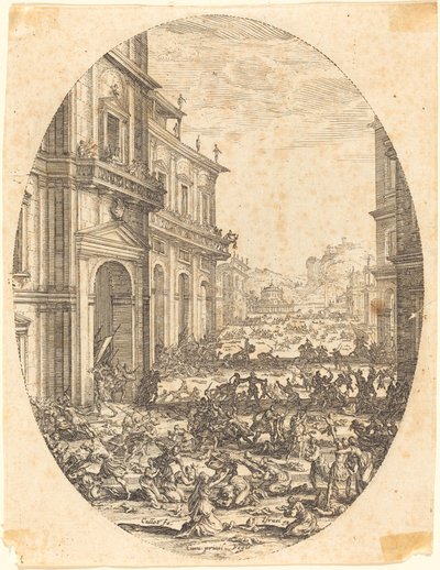 The Massacre of the Innocents by Jacques Callot