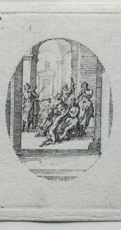 The Mysteries of the Passion: Christ Crowned with Thorns by Jacques Callot