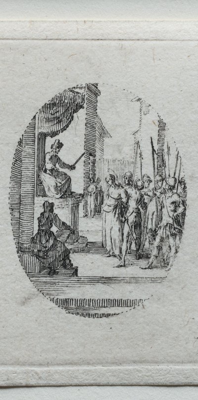 Christ before Pilate by Jacques Callot