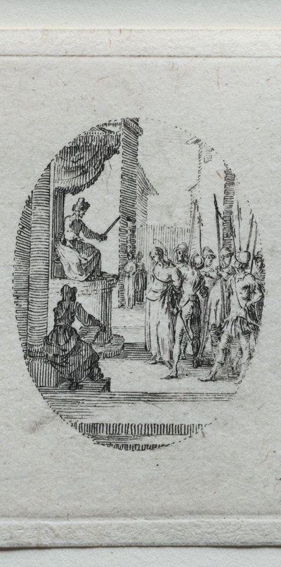 The Mysteries of the Passion: Christ Before Pilate by Jacques Callot