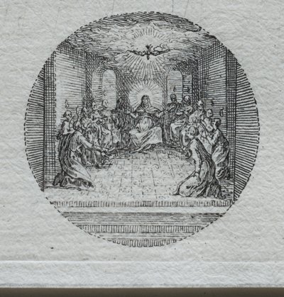 The Mysteries of the Passion: The Descent of the Holy Spirit by Jacques Callot