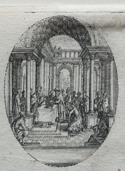 The Presentation in the Temple by Jacques Callot