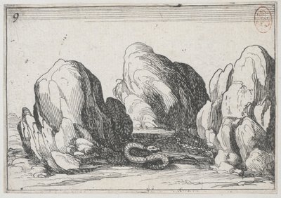 The Serpent - no. 9 from the series by Jacques Callot