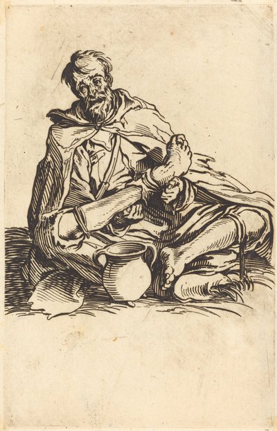 The Sick Man, c. 1622 by Jacques Callot