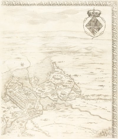 The Siege of Breda [plate 3 of 6] by Jacques Callot