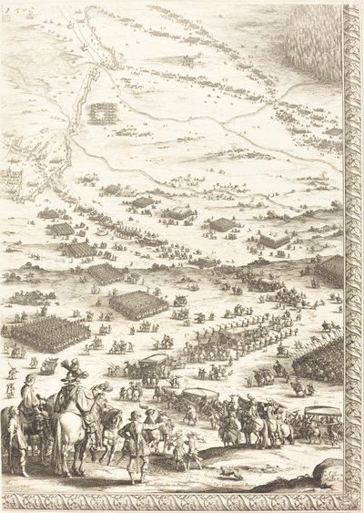 The Siege of Breda (plate 6 of 6) by Jacques Callot