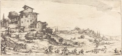 The Stag Hunt by Jacques Callot