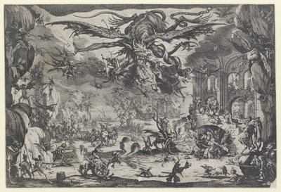 The Temptation of St. Anthony by Jacques Callot