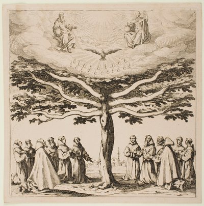The Tree of St. Francis by Jacques Callot