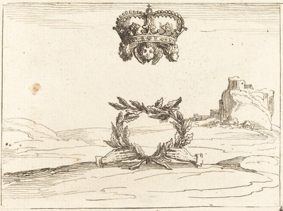 The Two Crowns by Jacques Callot