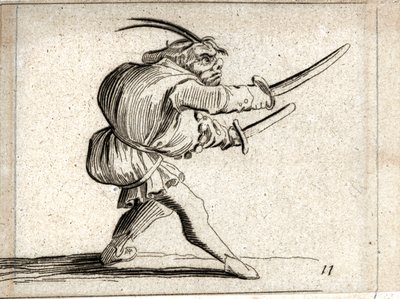 Various Hunchback Figures by Jacques Callot