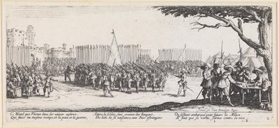 Vendels for the City Walls by Jacques Callot