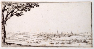 View of Nancy by Jacques Callot