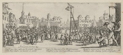 Gallows, Plate 10 from the Series 