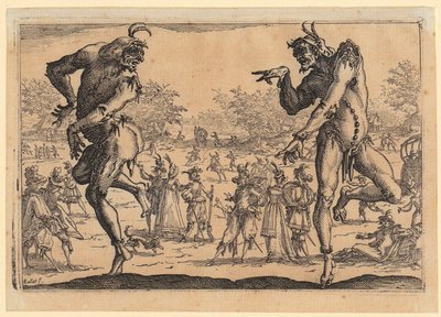 Two Pantaloni by Jacques Callot