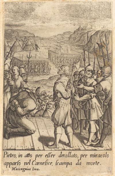 The Hangman by Jacques Callot after Donato Mascagni