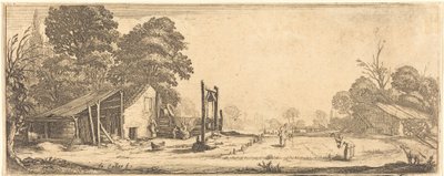 The Garden by Jacques Callot or Follower of Jacques Callot