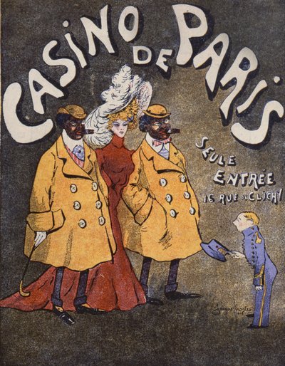 Official Programme for the Casino de Paris by Jacques Charles