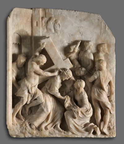 Christ Carrying the Cross with Saints Simon and Veronica, c. 1545 by Jacques Dubroeucq