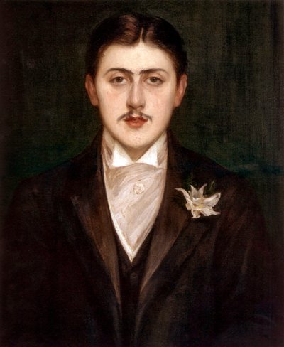 Marcel Proust by Jacques Emile Blanche