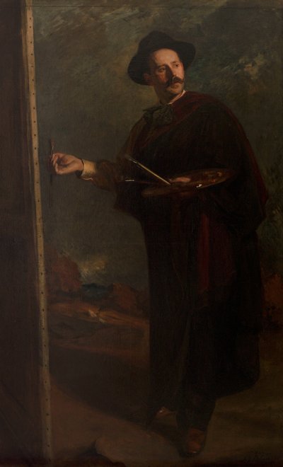 Portrait of Ignacio Zuloaga y Zabaleta by Jacques Emile Blanche